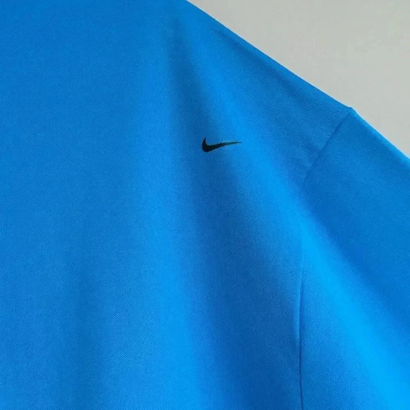 NWT NIKE FitDry Tiger Woods Platinum Fallen Oak Governor’s Cup Golf Polo Size XL - Picture 6 of 10